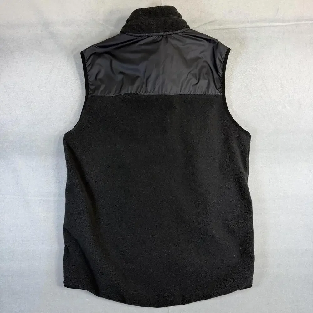 Nike Vest Mens Large Black Hooded Fleece Full Zip Athletic Jacket Hoodie 679418 - Picture 3 of 7